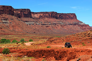 Crawler Ready visiting Moab, UT to explore the red rocks and push the limits of what a Jeep can do.  