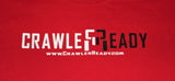 Crawler Ready Name Logo Shirt - RED