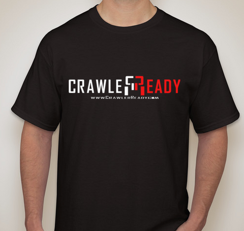 Crawler Ready Name Logo Shirt - Black